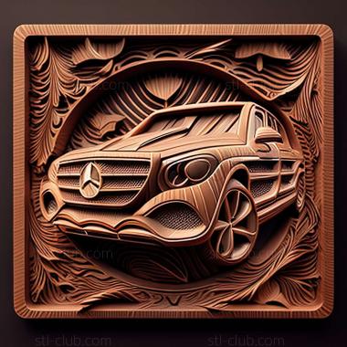 3D model Mercedes Benz EQB (STL)